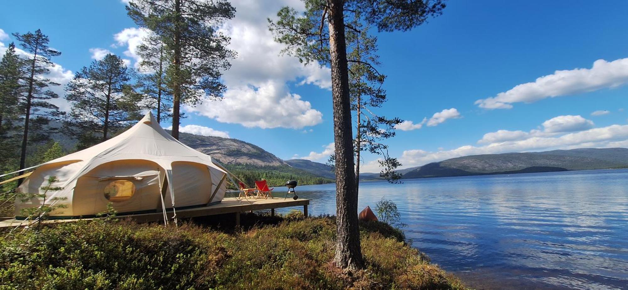 Telemark Camping Hauggrend Exterior photo