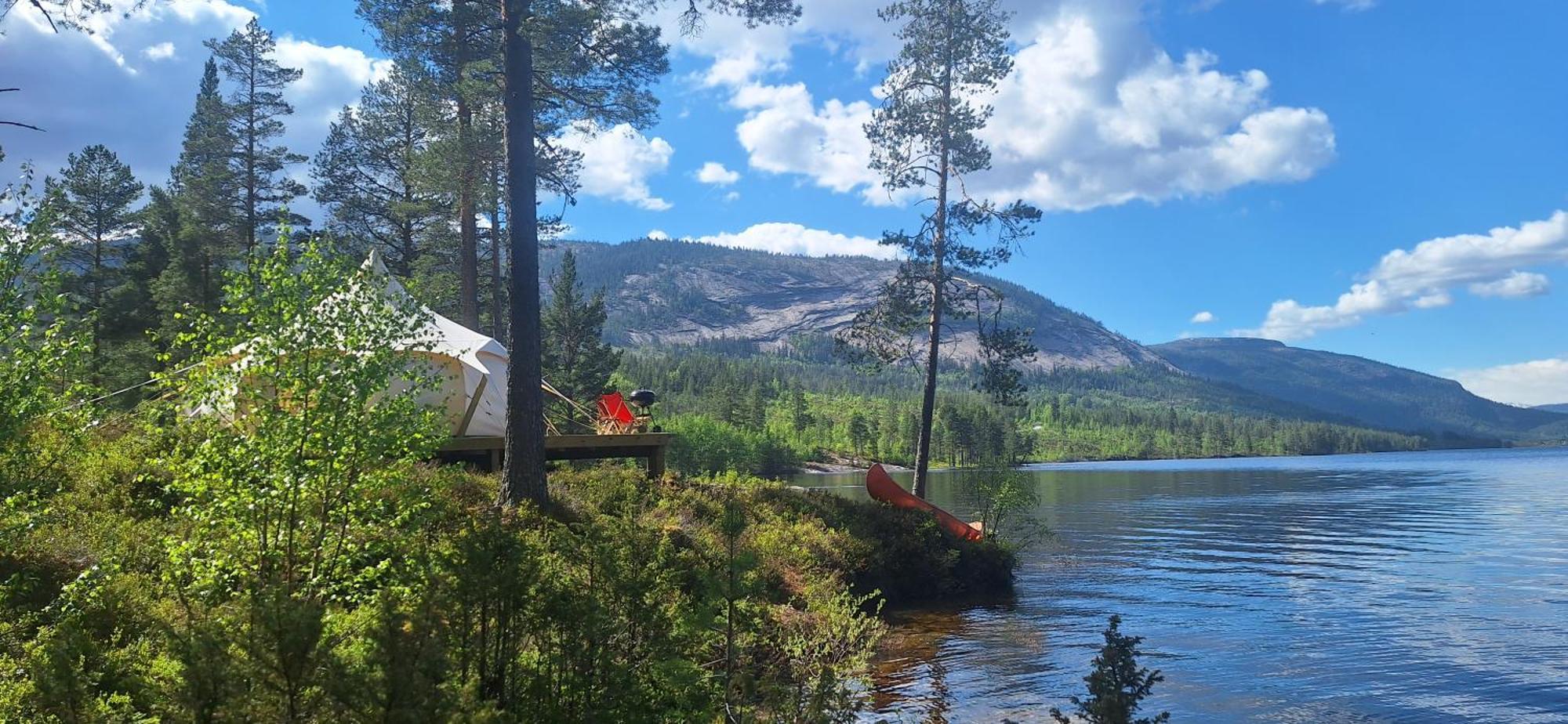 Telemark Camping Hauggrend Exterior photo