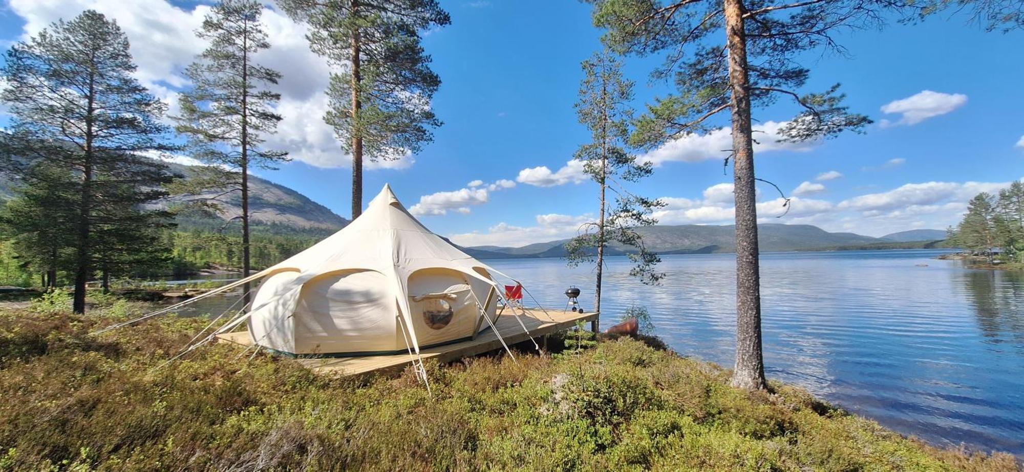 Telemark Camping Hauggrend Exterior photo